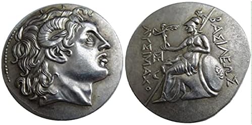 Gümüş Kaplama Yunan Paraları Yabancı Taklit Gümüş Kaplama hatıra paraları Amatör Koleksiyonu El Sanatları Hatıra seramik
