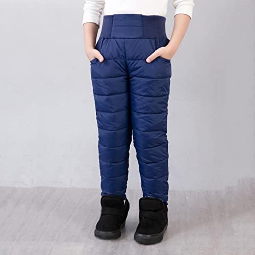 Küçük Kız Erkek Düz Kar Pantolon Kalın Kış Sıcak Çocuk Pantolon Küçük Kız Giyim Giyim Yürümeye Başlayan Kar Botları