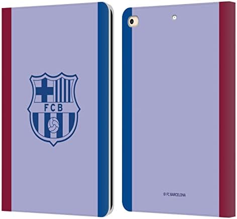Kafa Çantası Tasarımları Resmi Lisanslı FC Barcelona Üçüncü 2021/22 Crest KİTİ Deri Kitap Cüzdan Kılıf Kapak Apple