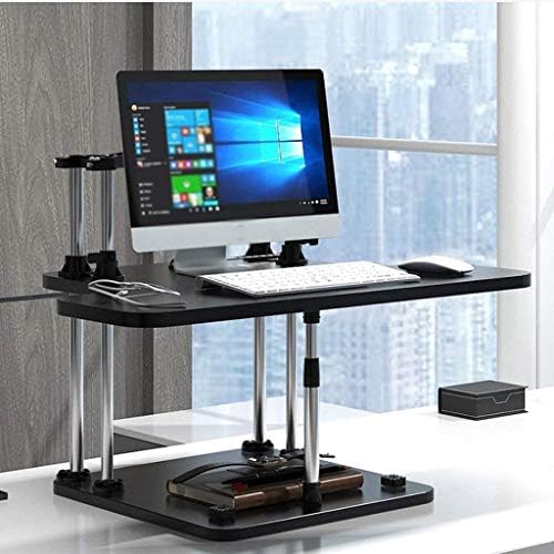 SEASD Bilgisayar kaldırma masası, Masaüstü Bilgisayar Monitörü Yükseltme Standı Katlanır Destek Dizüstü Bilgisayar