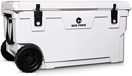 Büyük Frig Badlands Soğutucu Paketi 70 Tekerlekler Beyaz QT.  Kesme Tahtası/bölücü ve sepet içerir. , Çok renkli,