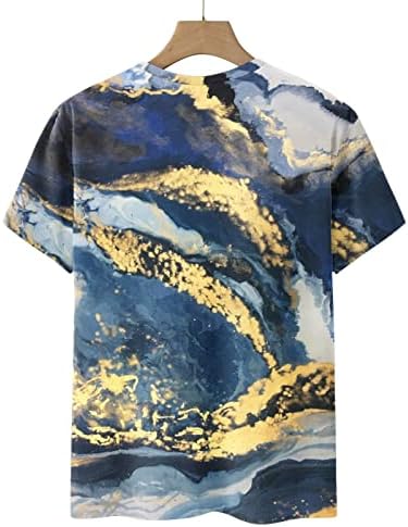 Kadın T Shirt Kısa Kollu Moda Gömlek Kadınlar için Uygun Çiçek Baskı Gömlek Yuvarlak Boyun Kısa Kollu