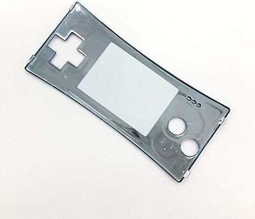 Ön kapak Değiştirme Ön Kabuk Konut Case Game Boy Micro GBM (Siyah)