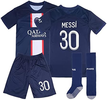 Nextone Paris Efsanesi Leo 10 Çocuk Futbolu Futbol Forması.Kısa ve Çorap Seti