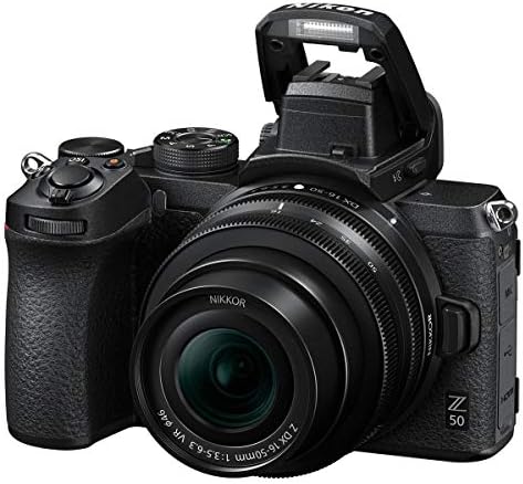 Nikon Z 50 DX-Format Aynasız Fotoğraf Makinesi ile 16-50mm ve 50-250mm VR Lens, boyun Askısı ile paket, kılıf, 64