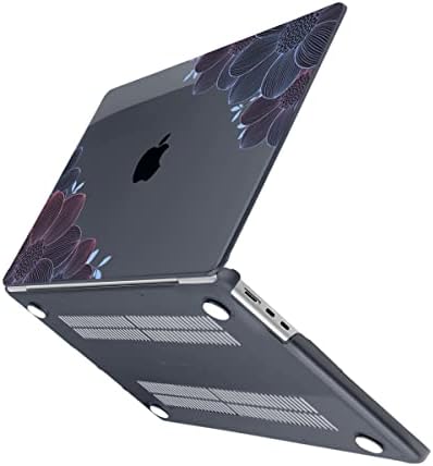 MEEgoodo MacBook Pro 14 inç için Kılıf 2023 2022 2021 Yeni A2779 A2442 M2 M1 Pro/Max Dokunmatik KİMLİĞİ ile, temizle