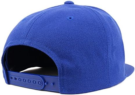 Trendy Giyim Mağazası Numarası 1 Altın iplik Düz Fatura Snapback beyzbol şapkası