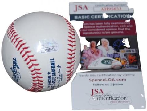 SANDY GASTON imzalı (TAMPA BAY RAYS) UMUDU OML beyzbol JSA COA AH95653 - İmzalı Beyzbol Topları