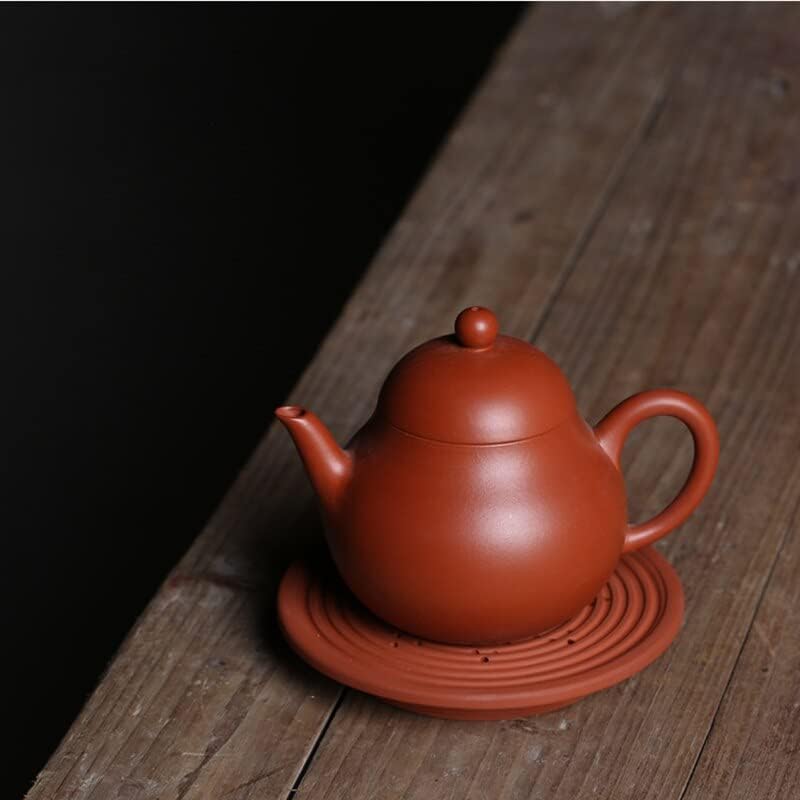 Çaydanlık Tabanı Zhu Ni Demlik Trivets Tabağı Demlik Sikke Kung Fu Çay Töreni Çin Çay Tepsileri Chaozhou Yuvarlak
