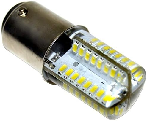 Pfaff için HQRP 110V LED Ampul Soğuk Beyaz 521/541 / 721/741 / 800/875 / 905/955 / 1006/1007 / 1010 Dikiş Makinesi