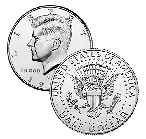 1993 S Kaplı Kanıt Kanıtı Kennedy Yarım Dolar Kanıtı ABD Darphanesi