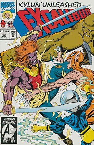Excalibur 63 VF; Marvel çizgi romanı / Alan Davis