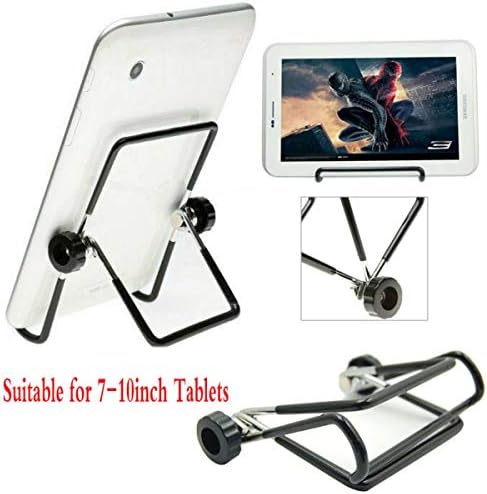 Katlanabilir Tablet Standı Çok Açılı Stand Tutucu Masaüstü Ayarlanabilir Taşınabilir Metal Tutucu Çoğu Akıllı Telefon