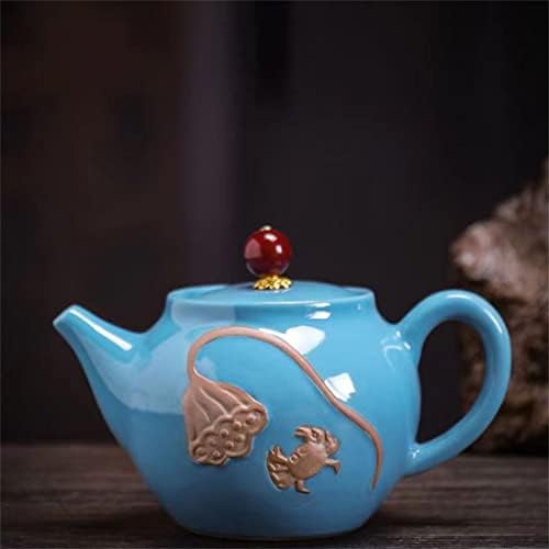 LDCHNH akik seramik demlik Pot çay çaydanlıklar ıçin Puer çay fincan seti Teaware ısıtmalı su ısıtıcısı çin kupa (renk: