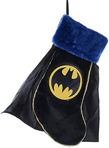 Kurt Adler 19 Pelerinli Batman Aplike Çorap