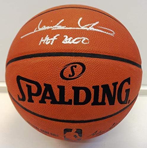 Isiah Thomas İmzalı Spalding Oyun Basketbolu w / HOF 2000 - İmzalı Basketbol Topları