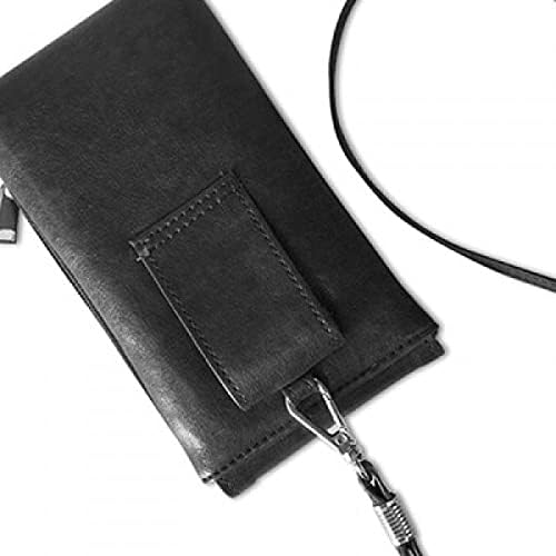 İmkansız Mümkün Alıntı Telefon Cüzdan Çanta Asılı Cep Kılıfı Siyah Cep