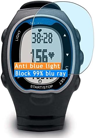 Vaxson 3-Pack Anti mavi ışık ekran Koruyucu ile uyumlu Garmin FR70 TPU Film Koruyucular Sticker [Temperli Cam ]
