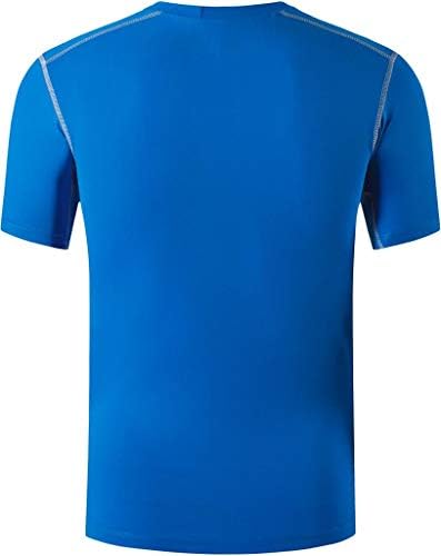 Sportides 3 Paketleri çocuğun Kısa Kollu Kuru Fit Spor Tee Gömlek T-Shirt Tişört Tops Golf Tenis Bowling Koşu LBS701_Pack