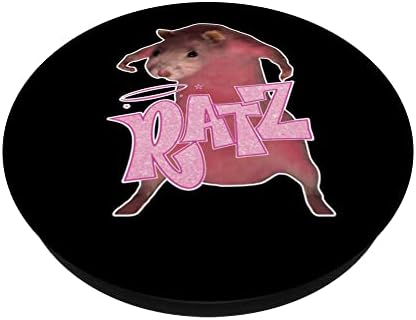 Ratz-Komik Söyleyerek Sıçanlar Mizah Fare Sevimli Pembe Sıçan Serin Meme PopSockets Değiştirilebilir PopGrip
