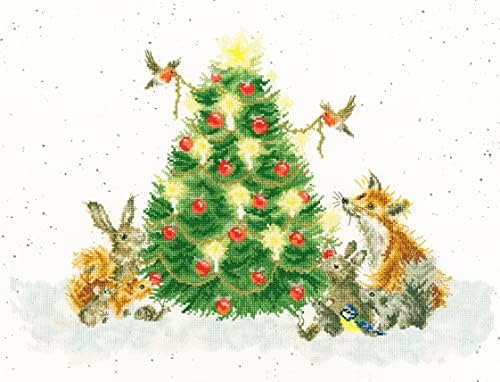 Bothy Konuları Sayılan Çapraz Dikiş Kiti-Oh Noel Ağacı