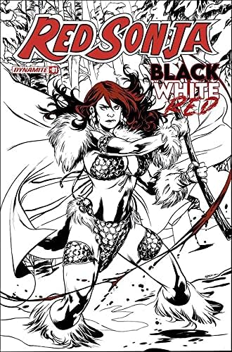 Kırmızı Sonja: Siyah, Beyaz, Kırmızı 1B VF/NM ; Dinamit çizgi roman