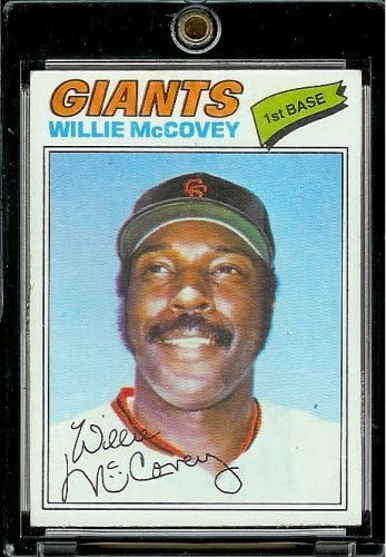 1977 Topps Beyzbol Kartı 547 Willie McCovey