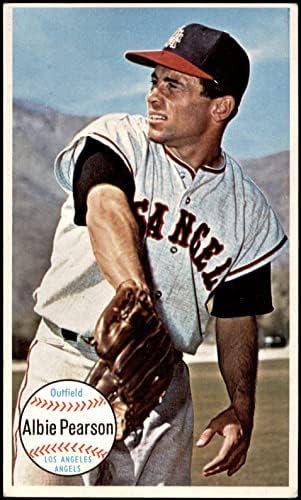 1964 Topps 23 Albie Pearson Los Angeles Melekleri (Beyzbol Kartı) VG Melekleri