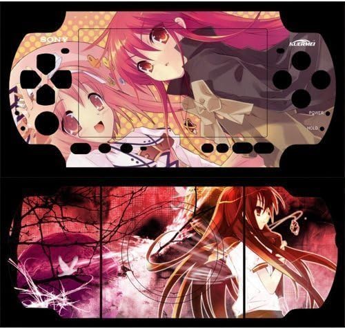 Japon animesi Shakugan Hiçbir Shana Tasarım Dekoratif Koruyucu Cilt çıkartma PSP 3000 için