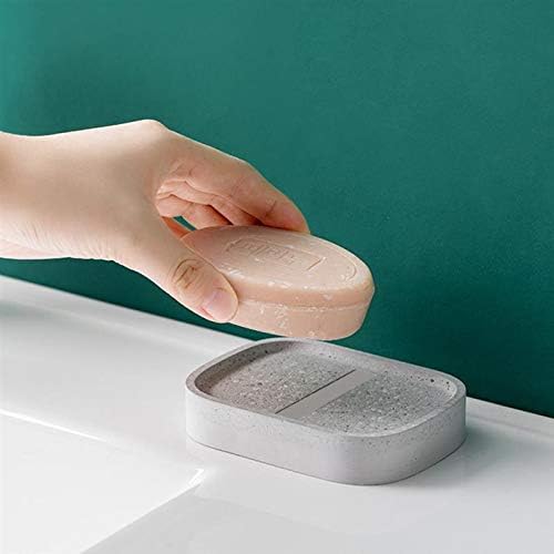 ZCMEB Hızlı Kuru Sabunluk Yaratıcı Emici Diyatomit Sabun Süzgeç Sabun Tepsisi Banyo Sabunluk saklama kutusu Ev için