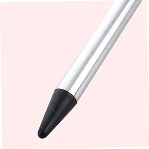 Kapasitif ve Dirençli Stylus Kalem Dokunmatik Ekranlar Kalemler Dirençli Stylus Kalem iPhone için Stylus Geri Çekilebilir