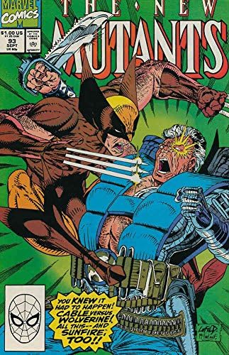 Yeni Mutantlar, 93 FN ; Marvel çizgi romanı / Wolverine vs Kablo-McFarlane