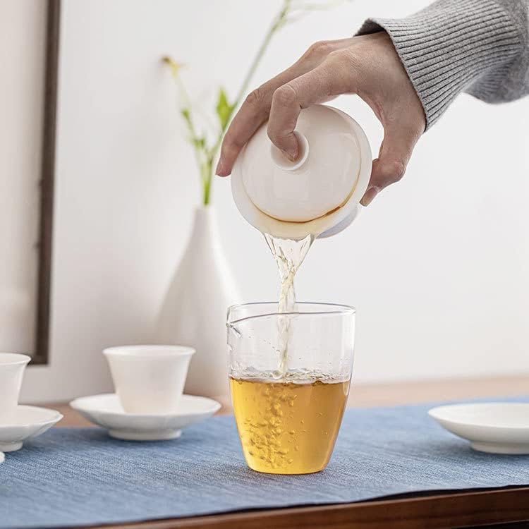 ehdehua Beyaz Porselen Seyahat Çantası Çay Sanat Öğretim çay seti Eğitim Test Seti