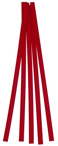 Yüksek Yoğunluklu Polietilen (HDPE) Plastik Kaynak Çubuğu, 3/8 x 1/16, 5 ft, Kırmızı