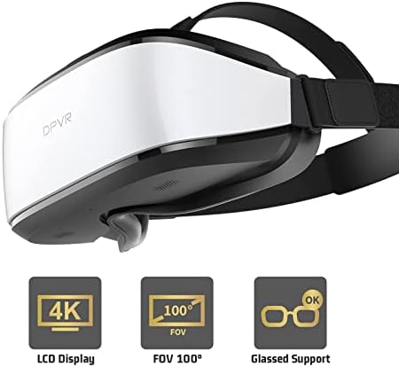DPVR E3C VR Kulaklık, Yumurta Koltukları Kulaklık işi için VR Seti, VR Simülatör Sürücüleri, VR Moto, Kişisel Kullanıcı