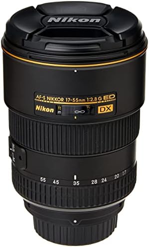 Nikon AF-S DX NIKKOR 17-55mm f/2.8 G IF-ED zoom objektifi Nikon DSLR kameralar için Otomatik Odaklama ile