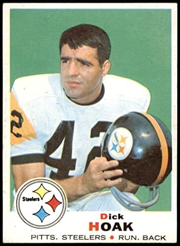 1969 Topps 133 Dick Hoak Pittsburgh Steelers (Futbol Kartı) VG/ESKİ Steelers Penn St
