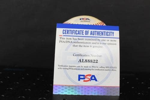 Dale Murphy İmzalı Beyzbol İmzası Otomatik PSA / DNA AL88822 - İmzalı Beyzbol Topları
