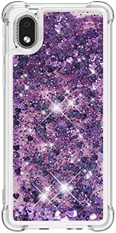 Telefon Kılıfı Kapak Glitter Kılıf Samsung Galaxy A01 Çekirdek Kılıf ile uyumlu Kadın Kızlar ile uyumlu Girly Sparkle