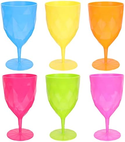 Vitray 6 adet Bardak Bardak içecek fincanı Bardak Festivali Ev Partisi Şeffaf Gözlük