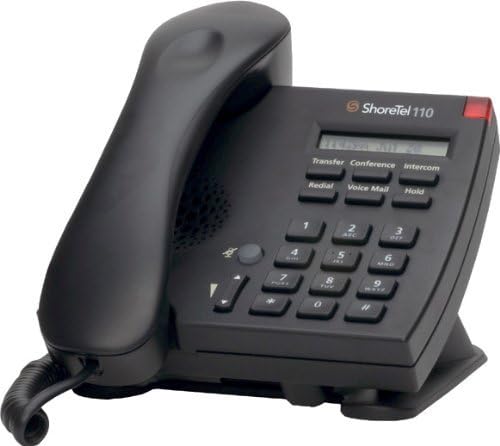 ShoreTel IP Telefon 110 Siyah (Yenilendi)