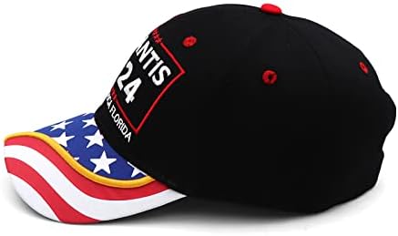 NDLBS Desantis 2024 Amerika Florida beyzbol şapkası Erkek Kadın Ayarlanabilir Nakış MAGA Şapka Ron Desantis 2024