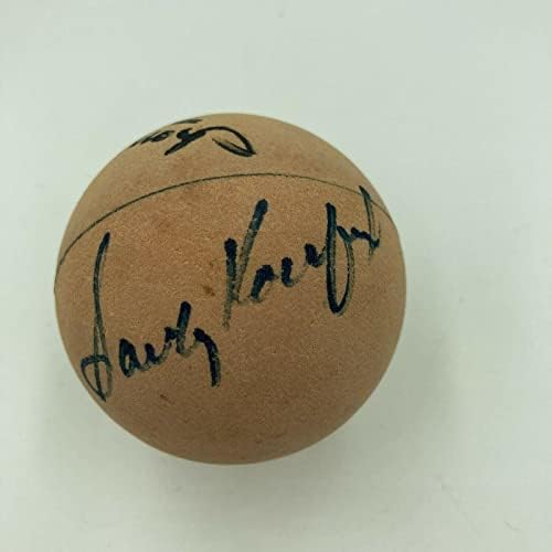Nadir Willie Mays & Sandy Koufax Spaldeen Stickball Beyzbol PSA DNA COA İmzalı Beyzbol Topları İmzaladı