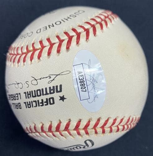 Warren Spahn 35 saat İmzalı Beyzbol JSA İmzalı Beyzbol Topları