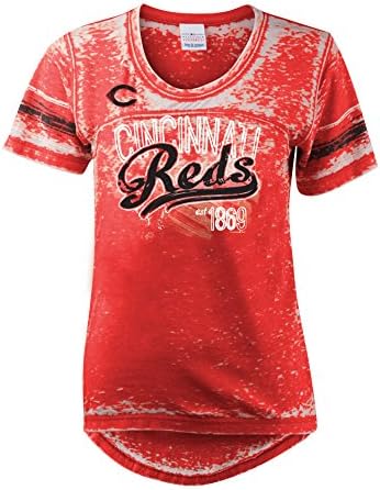 5. ve Okyanus MLB Cincinnati Reds Tükenmişlik Yıkama Geniş Ekip Boyun Forması