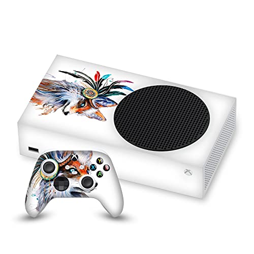 Kafa Kılıfı Tasarımları Resmi Lisanslı Pixie Cold Fox Art Mix Vinil Yapışkan Oyun Cilt Çıkartma Kapağı Xbox Series