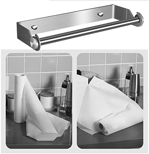 XXXDXDP Paslanmaz Çelik kağıt havlu tutacağı Punch-Ücretsiz Havlu Askısı Duvara Monte rulo kağıt Standı Banyo Mutfak