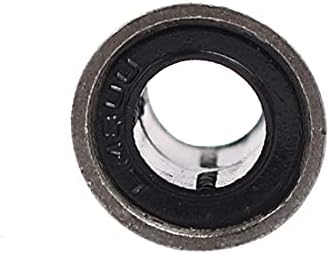 X-DREE 8mm İç Çap Karbon Çelik Çift Yan Seale Doğrusal Hareket Rulman LM-LUU8 10 adet (8mm diámetro iç acero doble