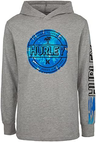 Hurley Erkek Uzun Kollu Kapüşonlu Tişört