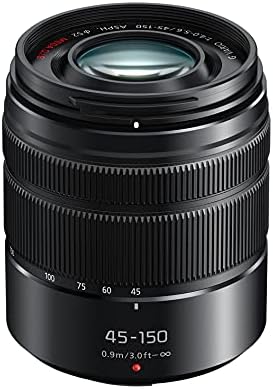 Panasonic LUMİX H - FS45150EKA G Vario 45-150 mm Değiştirilebilir Telefoto Zoom Lens-Siyah